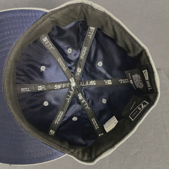 Benny Gold "DoughBoy" 5950 Cap 7 3/4 New Era Light Gray 59Fifty Hat - Picture 11 of 11